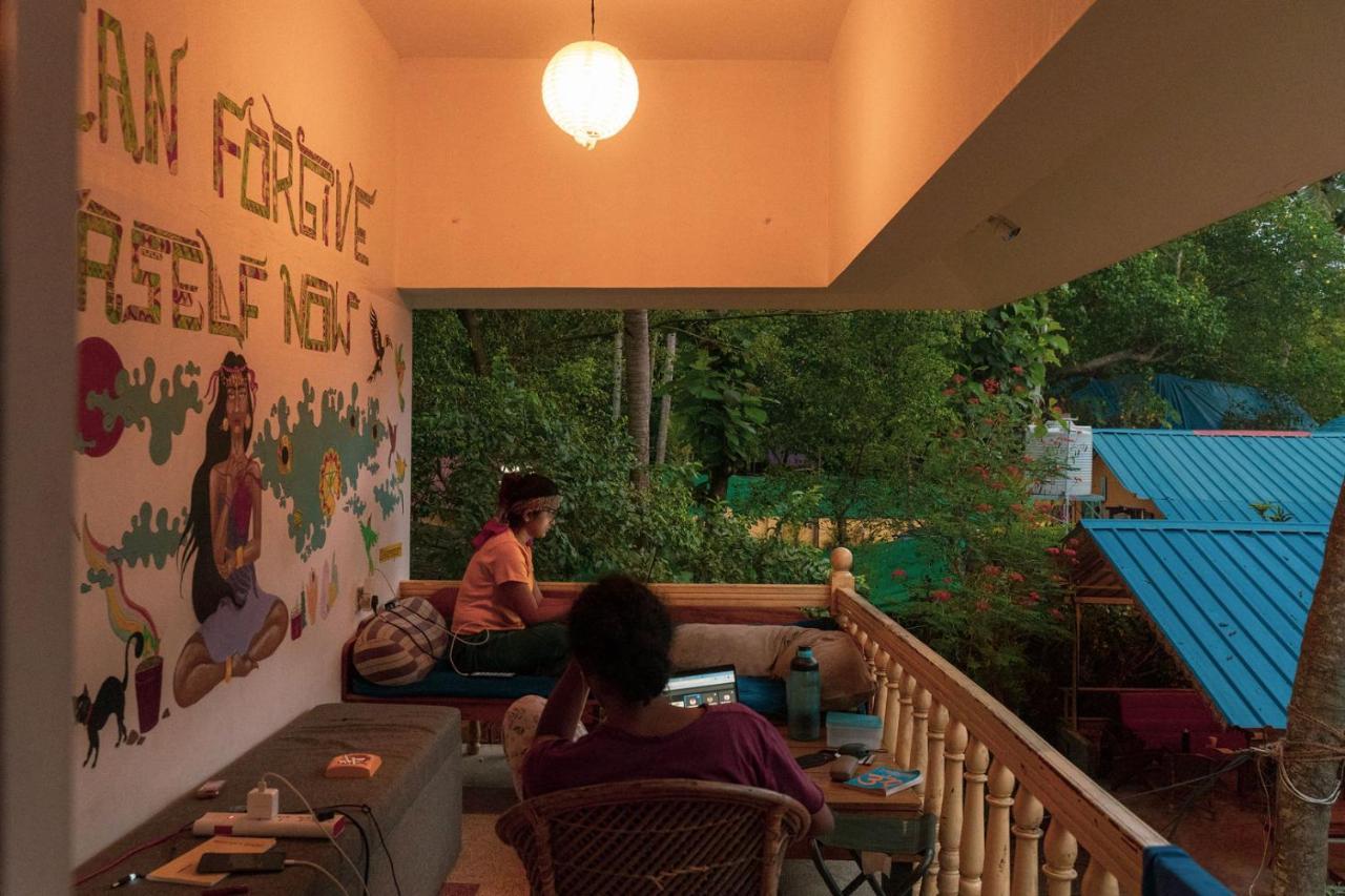 Hope Hostels, Varkala - Helipad ภายนอก รูปภาพ